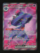 Carte Pokemon Fiamme Fantasmatiche Ultra Rare Mismagius ex 112/094