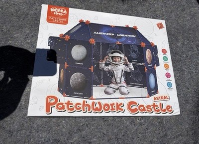 Koala Diary Kids Patchwork Castle Astral Fort Building Kit Tent Brand New