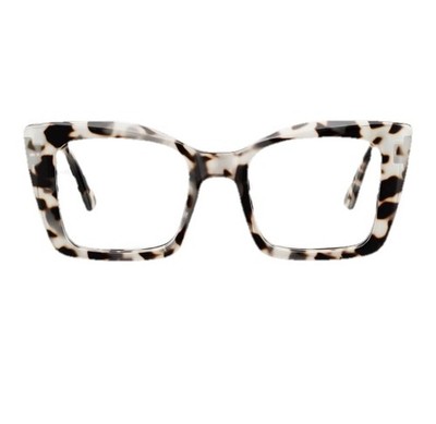 Oversized Big Leopard Womens Reading Glasses Large Square Readers New Model 2.75
