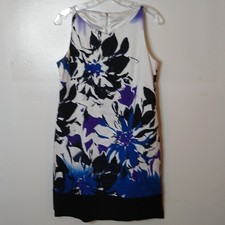 T Tahari women's size 6 abstract floral sleeveless dress. Career or Party