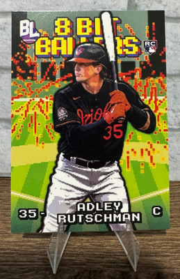 2023 Topps Big League - 8 Bit Ballers Adley Rutschman RC Insert #8B-6 Orioles
