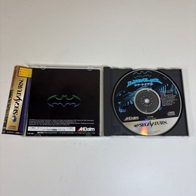 Batman Forever The Arcade Game Sega Saturn SS W/Obi Retro Japan Import Tested