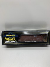 Carro de caja Weaver Ultra Line escala O Southern Pacific con lados de acero 3 rieles #106436