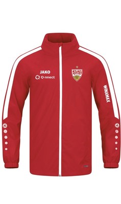 Ich möchte meine VFB-Jacke verkaufen, die seit dem Kauf hier herumliegt.