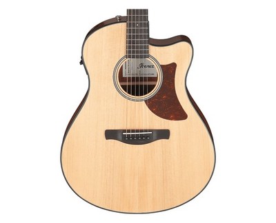 Used Ibanez AAM50CEOPN Advanced Auditorium A/E Guitar - Open Pore Natural