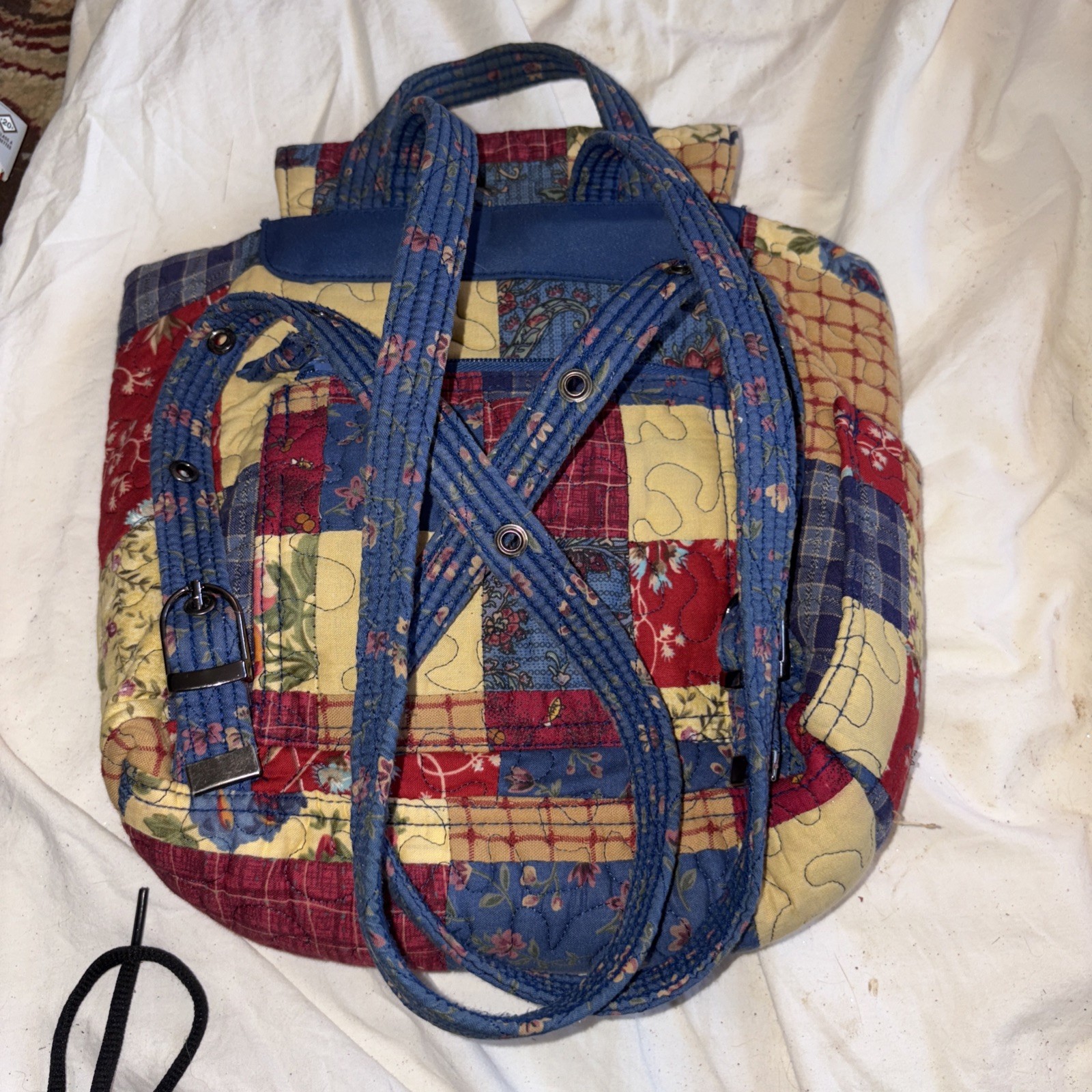 quilted patchwork backpack Donna Sharp - image 2