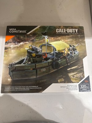 Mega Bloks Collector Series Call of Duty Riverboat Raid 320 pcs NEW