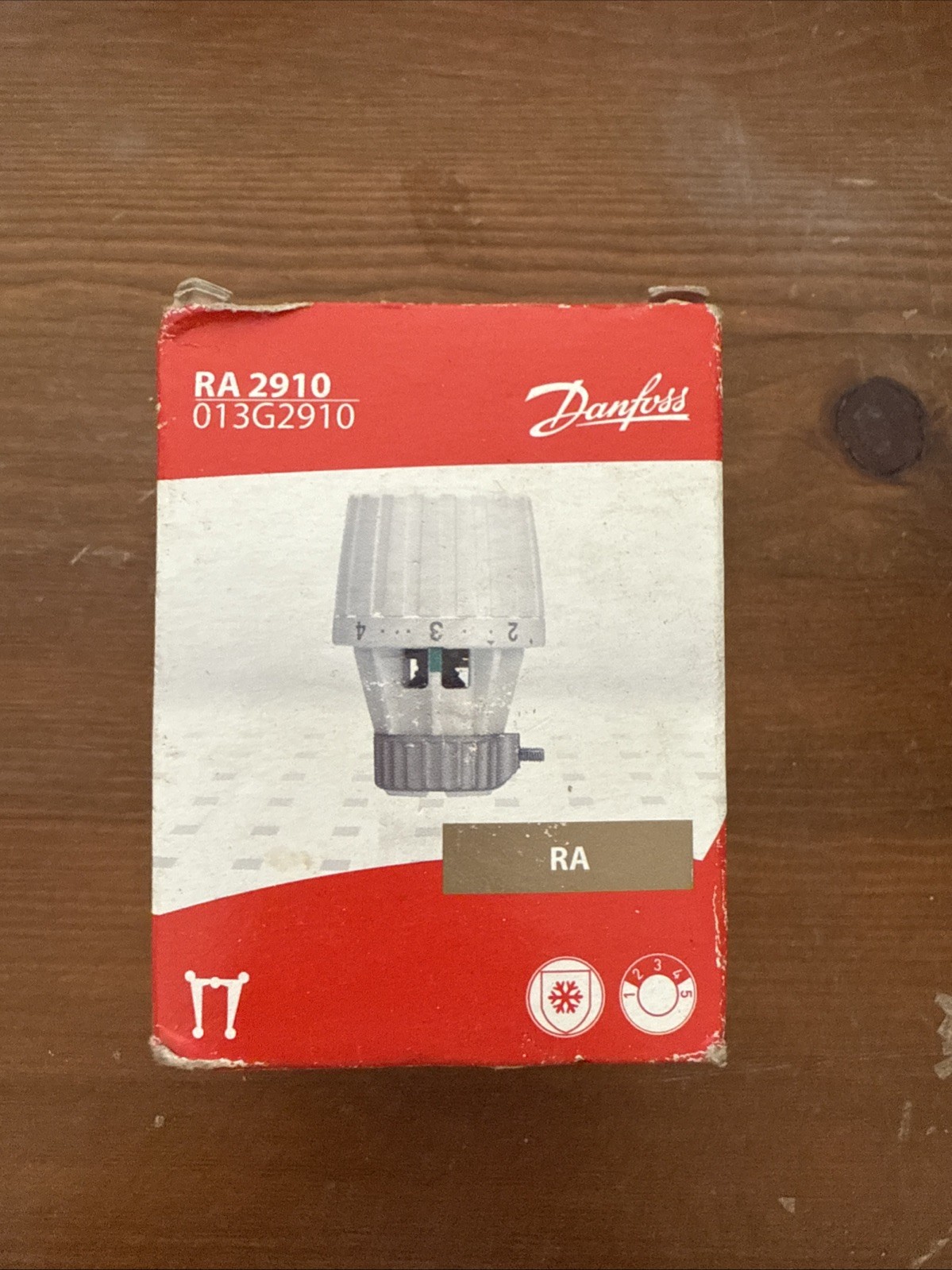 Danfoss RA2910 Fixed Sensor Thermostatic Radiator Valve Head Only 013G2910