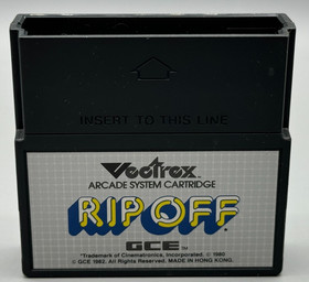 Rip Off GCE Vectrex CIB Complete W/ Manual & Screen Overlay Authentic
