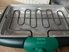 Tefal PePito Tischgrill Elektrogrill 2000W mit Rost analog grün/schwarz