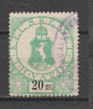 Hungary Cinderellas Revenue Fiscal Fiscaux Tax Local Municipal Keckkemet 1926 B8