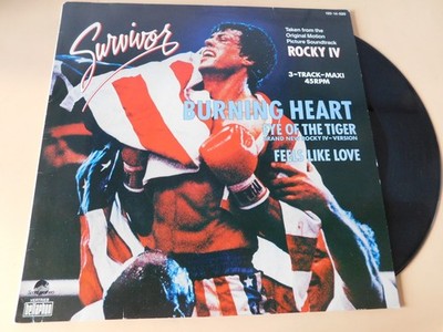 Survivor - Burning Heart - Soundtrack from Rocky IV - Maxi Single - Max1