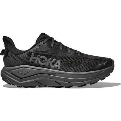 HOKA Challenger 8 Trail-Running Shoes - Men's, Color: Black/Outer Orbit, New