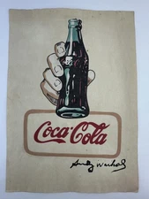 Andy Warhol COA Art Painting Original Drawing Vintage Paper Signed