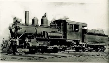 25D028 RP 1929/70s CMStP&P MILWAUKEE RAILROAD 2-6-0 LOCO #3 BELLEVUE IOWA