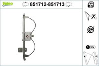 Valeo Fensterheber 851712 FüR Renault Captur 1 Tce J5AU 120 130 J5NJ J5NE 150