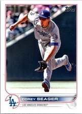 2022 Topps Series 1 - Image Variation Corey Seager  Los Dodgers Jersey