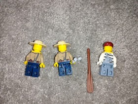 Lego RETIRED 4205 City Off-Road Command Centre Complete Minifigures manuals +Box