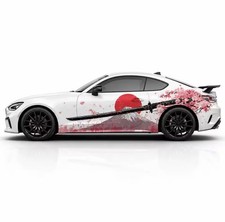 Custom Samurai Livery Racing Side Wrap Jdm Inspired Samurai Custom Decal Side