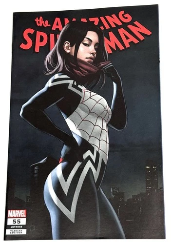 AMAZING SPIDER-MAN #55 Ivan Talavera SILK Variant NM Marvel 2024 #949 LGY