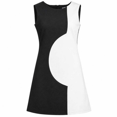 MADCAP RETRO MOD 60s POP ART VINTAGE STYLE SLEEVELESS MINI DRESS Golightly MC379