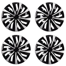 Us Car 16inchr16 Hubcaps Abs Rim Wheel Cover Center Caps Covers Blacksilver Us Car 16inchr16 Hubcaps Abs Rim Wheel Cover Center Caps Covers Blacksilver