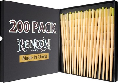 200 Pack Pre Rolled Cone | Cones King Size| Slow Burning Rolled Brown