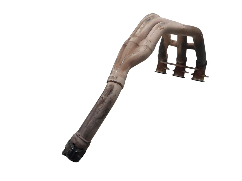 TRIUMPH SPEED TRIPLE 1050 2008 2010 COLLETTORE DI SCARICO CON AMMACCATURE - Immagine 3 di 4