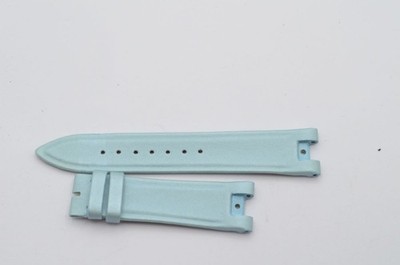 ULYSSE NARDIN LEDER ARMBAND 18MM DORNSCHLIESSE 16MM 18-16 bLAU NEU CAPRICE