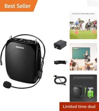ZW-Z258 Mini Voice Amplifier - 12h Battery Life, Ideal for Presentations  Tours
