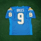 Drew Brees San Diego Chargers Reebok Authentic On-Field EQT Home Blue Jersey