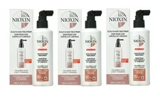 Nioxin System 3 Treatment for Colored Hair Scalp Activating 6.76 oz (3pack)