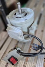 SMALL BENCH DRILL PRESS MOTOR 120VAC WITH SWITCH AND POWER CORD 14MM SHAFT