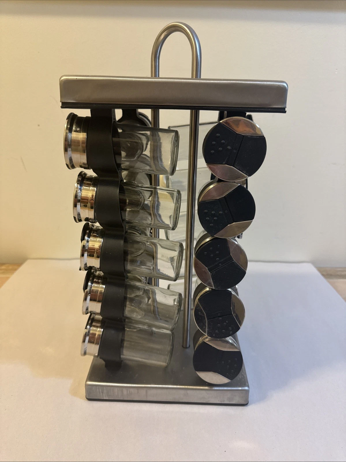 Olde Thompson Counter Revolving Spice Rack 20 Glass Jars ,No Spices
Opens in a new window or tab