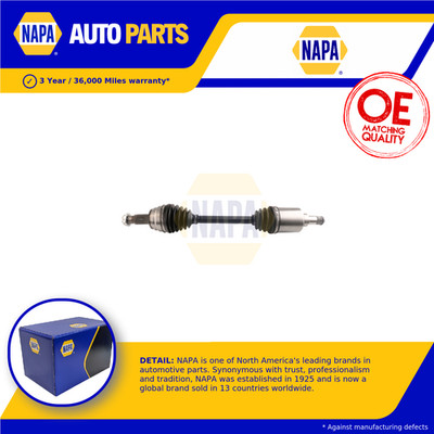 Drive Shaft fits BMW X5 E70 3.0 Front Left 06 to 13 Driveshaft NAPA 31607545125