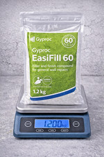 EasiFill 60 1.2kg Gyproc Wall Repair Filler Small DIY Pack