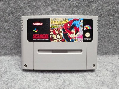 SPIDER-MAN X-MEN ARCADE'S REVENGE SUPER NINTENDO SNES PAL/NOE MODUL CARTRIDGE