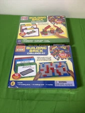 (2) Lakeshore STEM Building Brick Challenge Kit - New and Sealed!