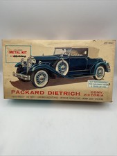 Hubley 1930 Packard Dietrich Victoria Metal Model Kit 1:22 Scale.