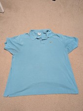 Lacoste Men's Blue Short Sleeve Polo Shirt, Size 8 3XL 