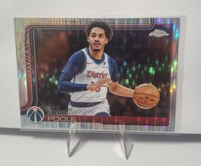2025-26 Topps Chrome Jordan Poole Pulsar Refractor #207 Washington Wizards 