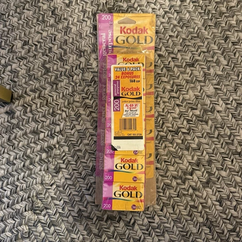 Lot of 6 KODAK Gold 200 ISO 35mm Color Negative Film