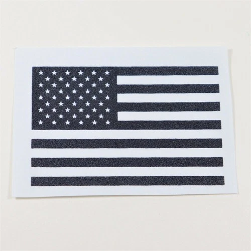 3 X 2 U.S.A Flag Iron On Decal - For Jackets, Shirts, Hats - DIY Project - Image 2 of 4