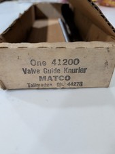 Vintage Matco Tools 41200 Valve Guide Knurler Reamer Kit Complete Original Box Vintage Matco Tools 41200 Valve Guide Knurler Reamer Kit Complete Original Box