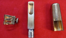 Vintage Otto Link "Super Tone Master" Metal alto Saxophone Mouthpiece Facing 7
