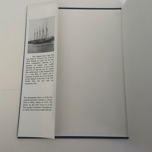 A Captain From Cape Cod Merchant Fleets Crowell & Thurlow HC Paul Morris Signed - Picture 4 of 14
