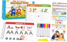 Kindergarten Workbooks - Toddler Busy Book - Preschool Activities
