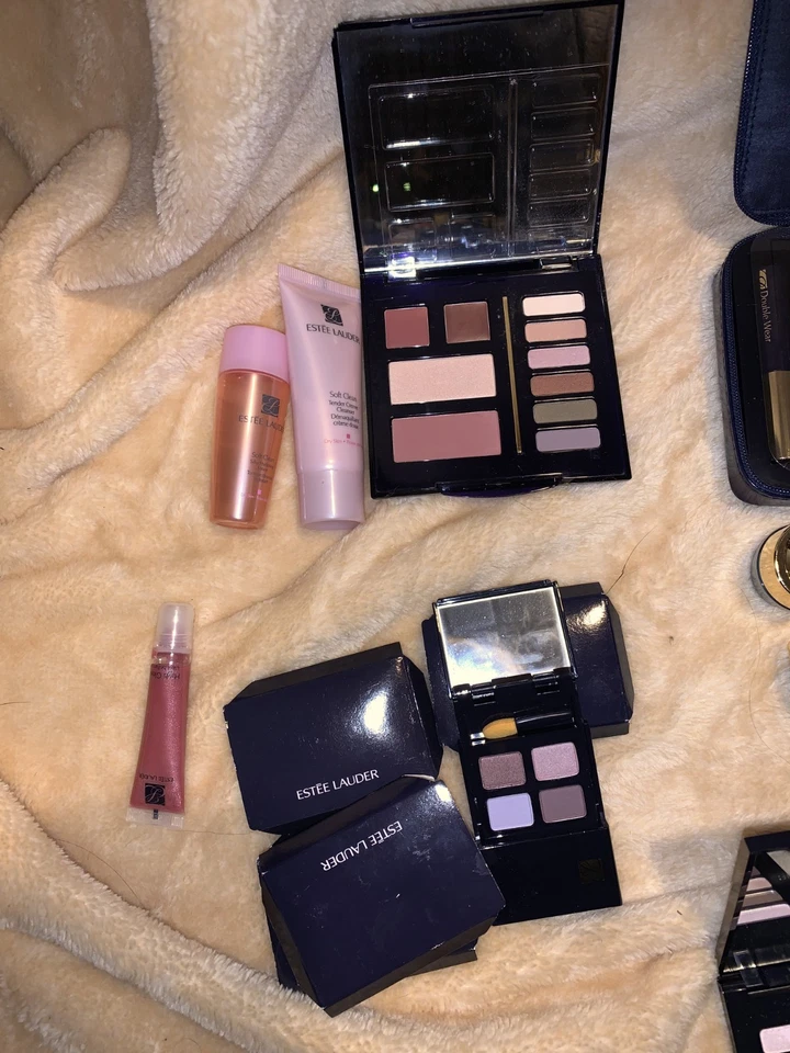 Lote De 55+ Piezas De Colección Estee Lauder Maquillaje Cuidado De La Piel Rostro Labios Ojos Foto 3 de 4