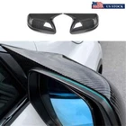 Carbon Fiber Look Ox Horn Rear View Side Mirror Cover For 12-15 Honda Civic 9th