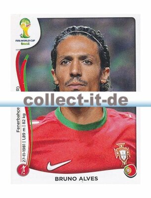 Panini WM Worldcup 2014 - Sticker 511 - Bruno Alves